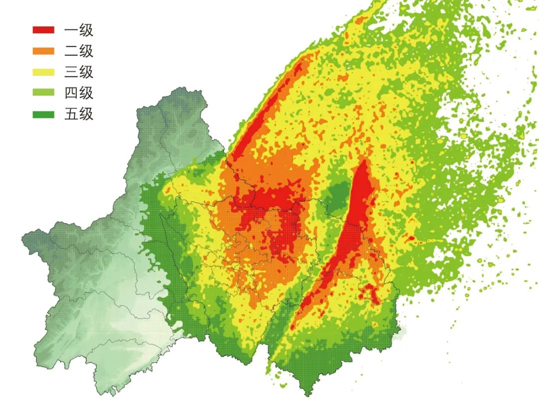 【Open Access】高静风频率城市通风廊道规划探索——成都市通风廊道的规划实践