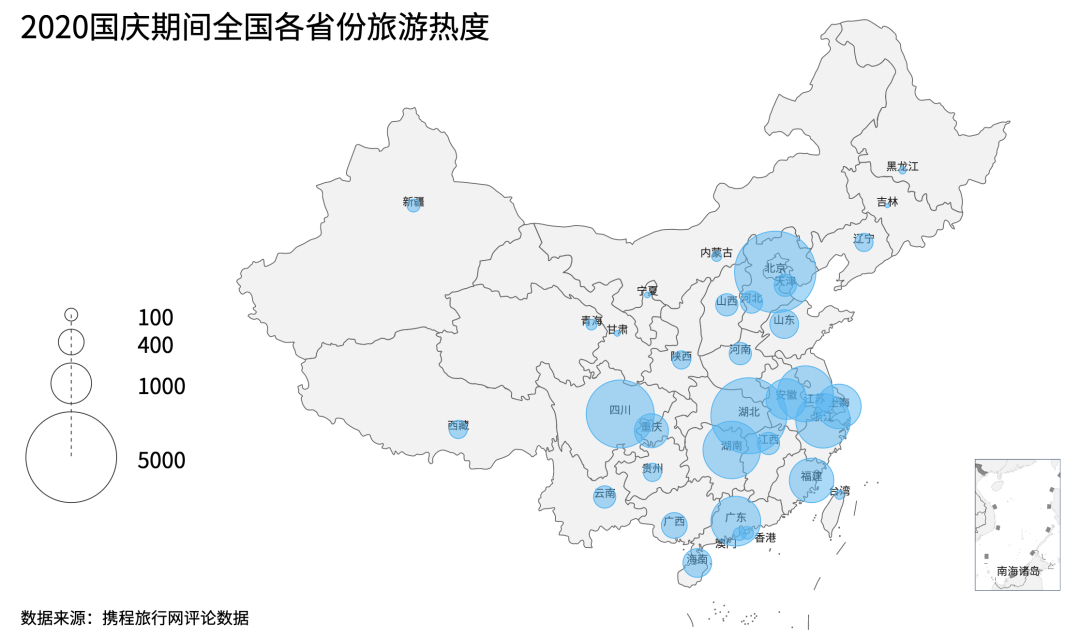 分析数万条旅游评论数据后，国庆“坑爹”景点热度排名来啦！丨城市数据派
