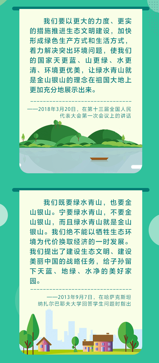 图解丨如何正确处理好人与自然的关系，习近平这样说