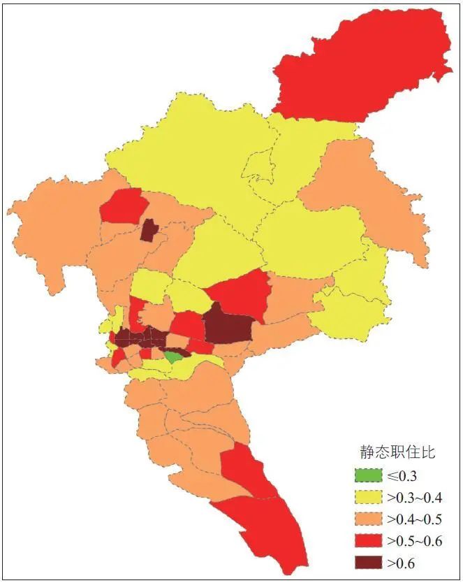 广州市职住平衡测度及关联性实证研究 广州市职住平衡测度及关联性实证研究