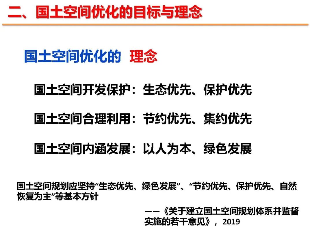 新时代国土空间优化的路径和方法 新时代国土空间优化的路径和方法