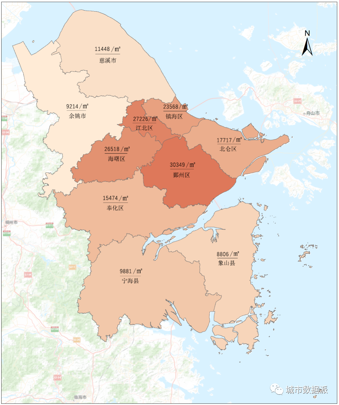 哪里房价涨幅最高？基于时空大数据的宁波市二手房价分析丨城市数据派
