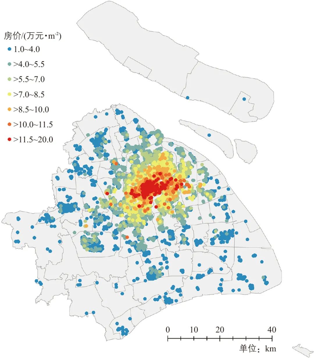 超大城市就业–居住格局与通勤绩效研究:以上海市为例 超大城市就业–居住格局与通勤绩效研究:以上海市为例