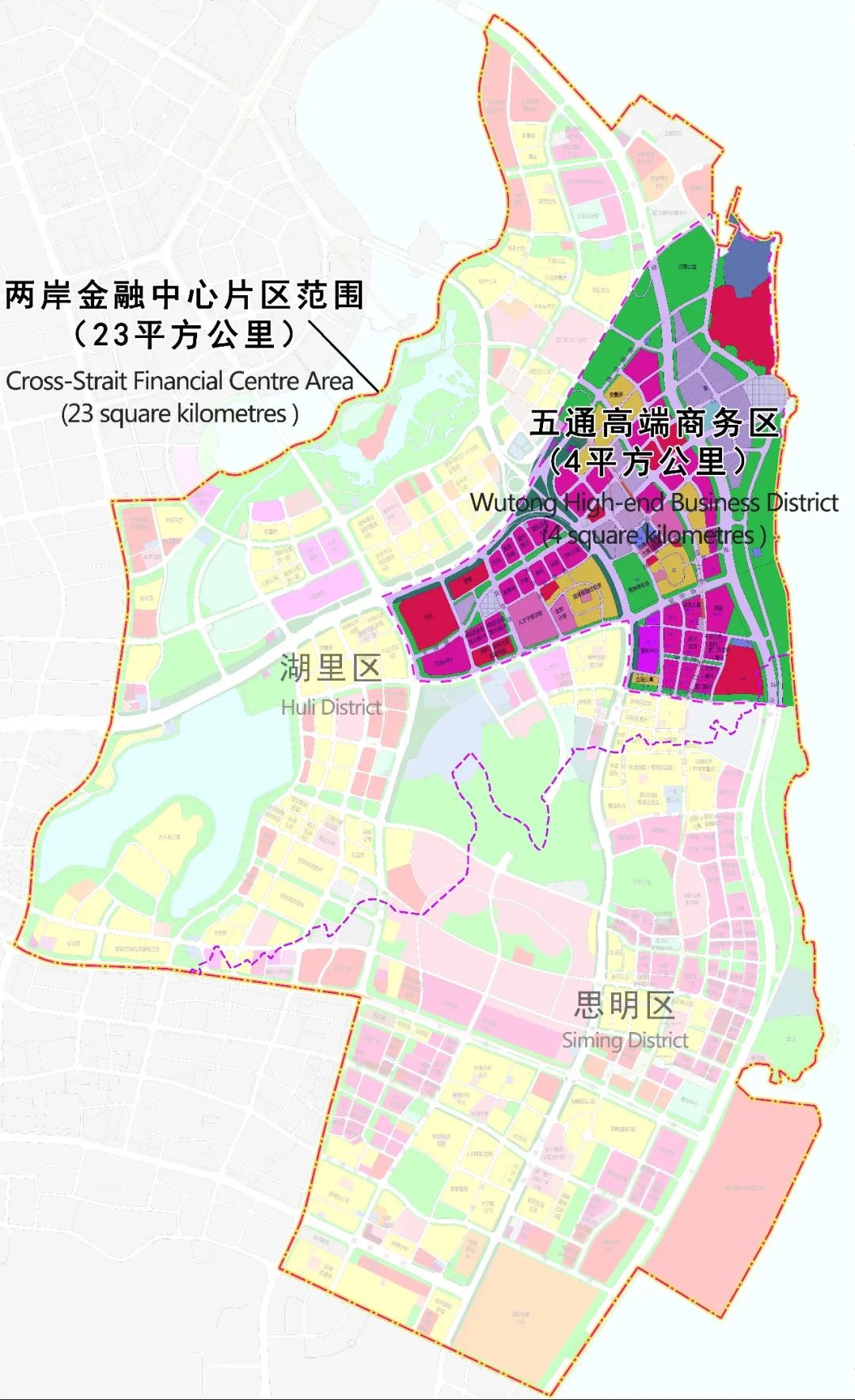 《厦门两岸金融中心五通高端商务区空间详细规划》国际征集竞赛公告