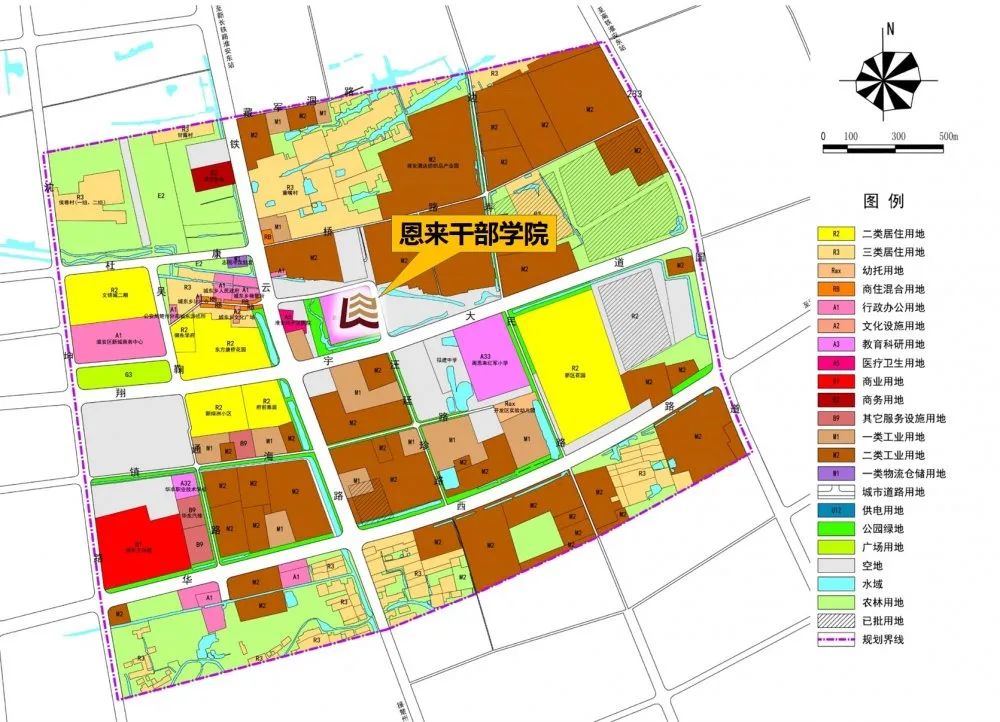 文教主题特定意图区规划探索——以恩来干部学院周边地段城市设计为例