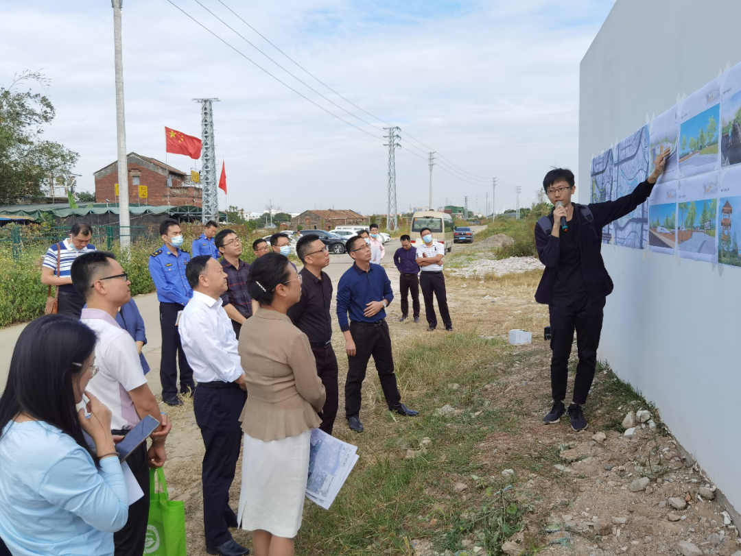 风向︱佛山市副市长赵海一行赴孔家九曲公园实地调研指导规划建设工作