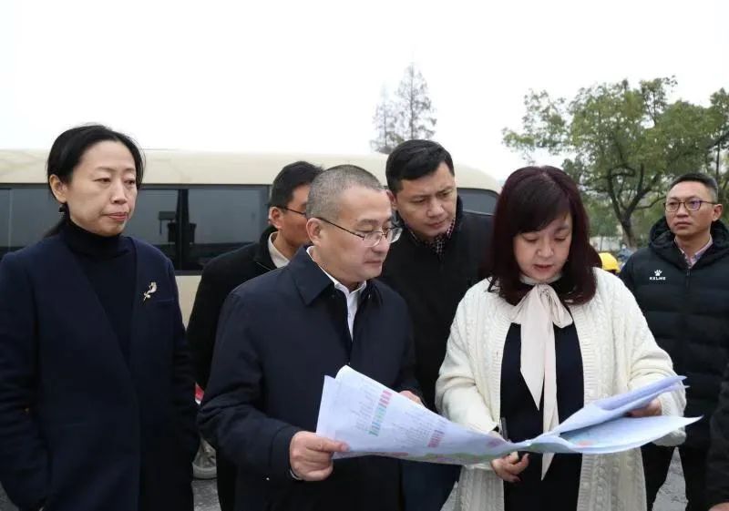 西湖区领导调研重点地块做地出地工作