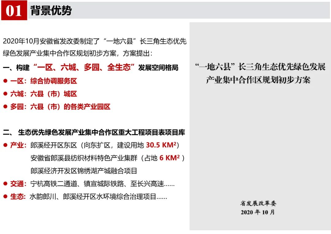 《郎溪县国土空间总体规划（2020-2035年）》初步方案汇报内容公示