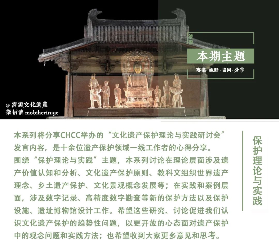 【本期主题】 数据精度对我国文化遗产保护的推进|保护理论与实践 【本期主题】 数据精度对我国文化遗产保护的推进|保护理论与实践
