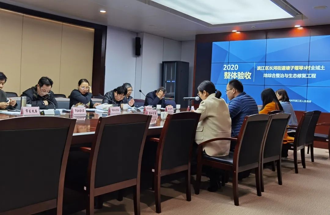 滨江区全域土地综合整治与生态修复工程通过市级验收