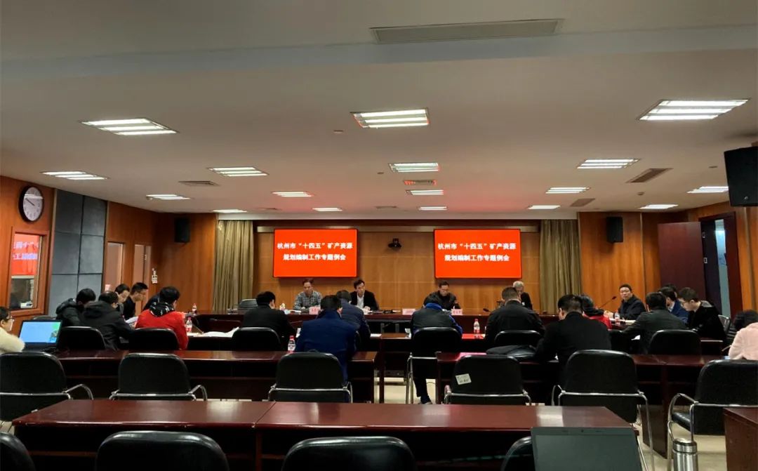 奋战一百天 编好矿规划︱市局召开矿产资源“十四五”规划编制专题会