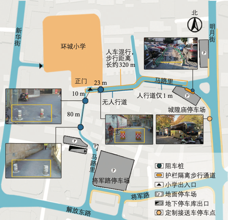 学区外小学生通学定制接送车交通模式研究:以浙江省金华市环城小学为例 学区外小学生通学定制接送车交通模式研究:以浙江省金华市环城小学为例