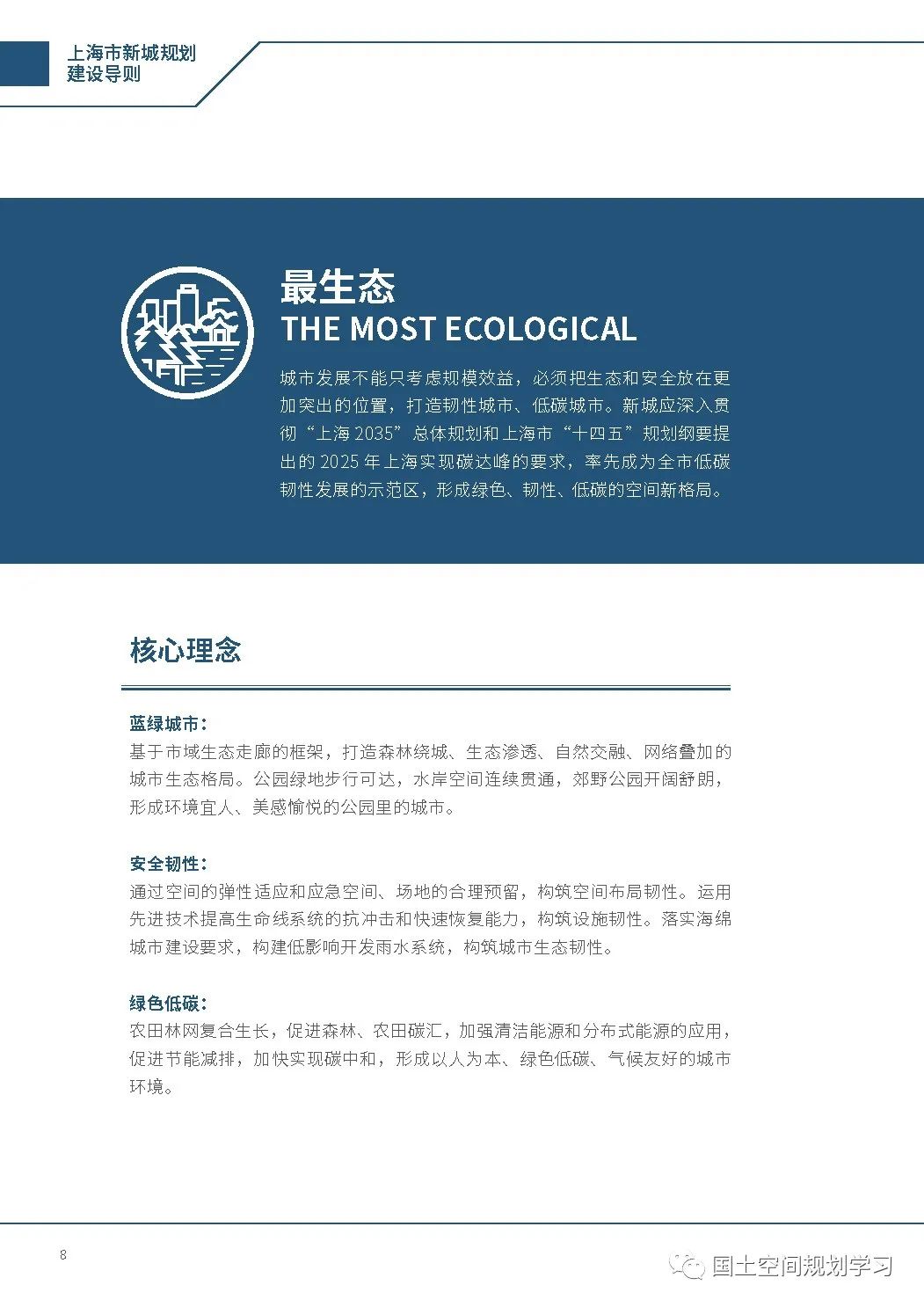 《上海市新城规划建设导则》印发
