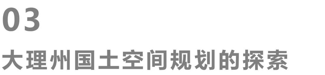 流域治理视角下的国土空间规划探讨——以大理州国土空间规划为例 流域治理视角下的国土空间规划探讨——以大理州国土空间规划为例