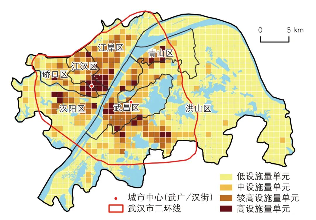 【文章导读】城市基本公服设施数量与多样性空间配置研究——以武汉市主城区为例 【文章导读】城市基本公服设施数量与多样性空间配置研究——以武汉市主城区为例