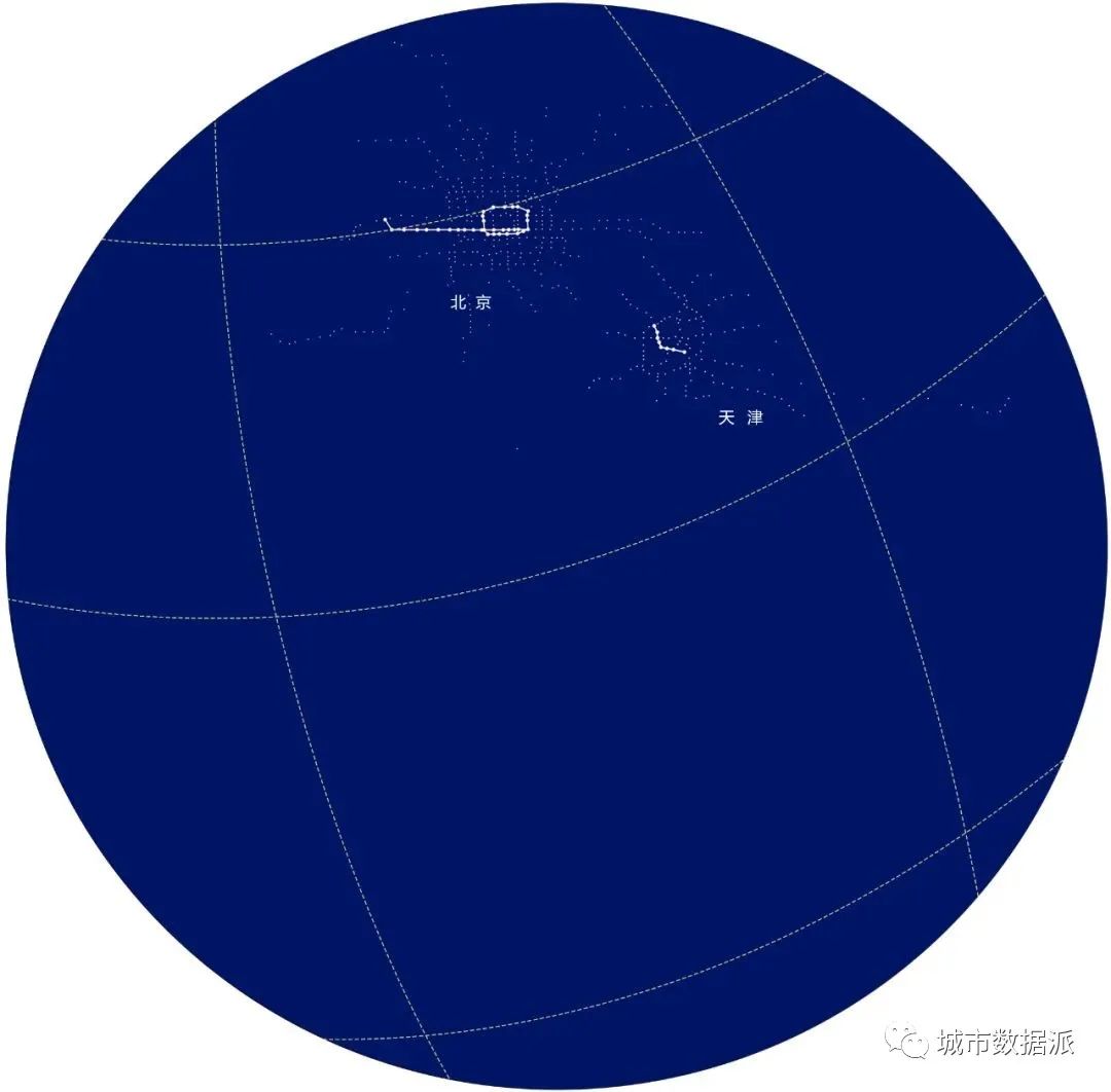 我们用星象图告诉你：地铁交通如何实现1→38城的发展（数据下载）丨城市数据派