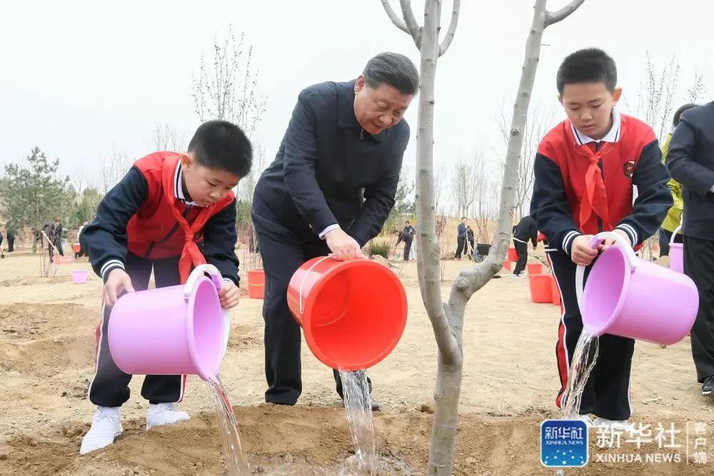 习近平：倡导人人爱绿植绿护绿的文明风尚 共同建设人与自然和谐共生的美丽家园