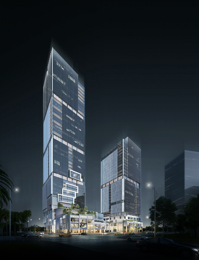与城市互动的开放性城市综合体——欧昊集团总部大楼 与城市互动的开放性城市综合体——欧昊集团总部大楼