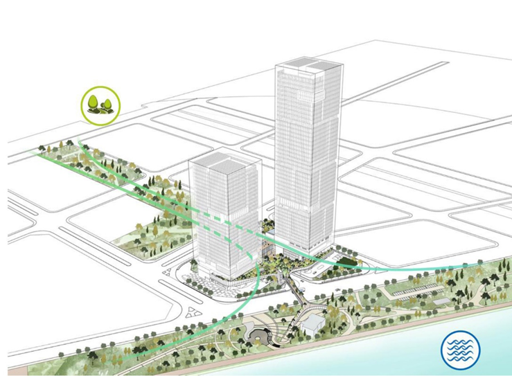 与城市互动的开放性城市综合体——欧昊集团总部大楼 与城市互动的开放性城市综合体——欧昊集团总部大楼