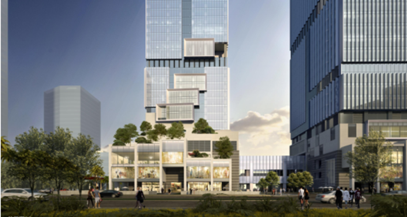 与城市互动的开放性城市综合体——欧昊集团总部大楼