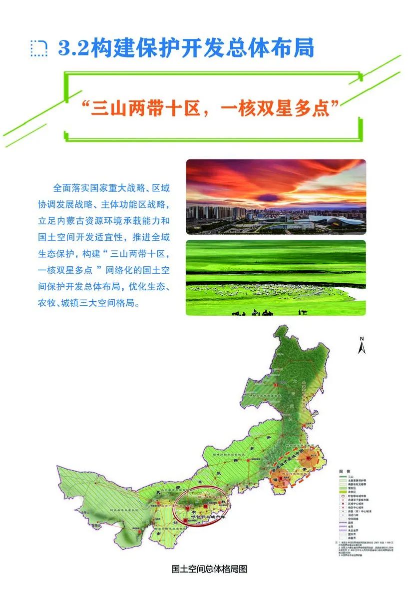 《内蒙古自治区国土空间规划（2021—2035年）》公众版公示
