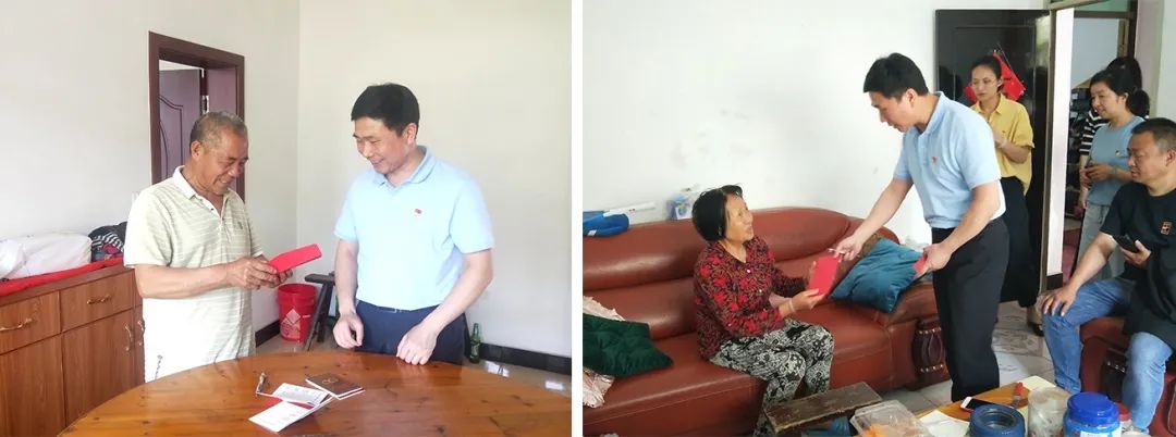 联建联学话初心  共创共赢向未来︱市局机关党委与生态修复支部与白鹤村总支开展结对联建