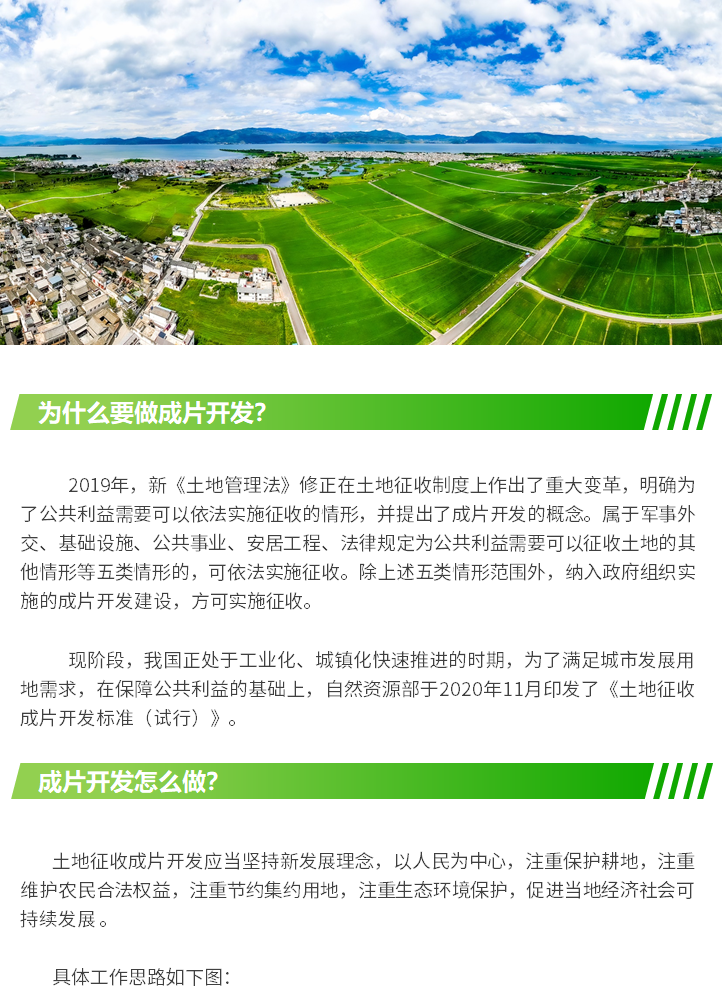 一文讲清土地征收成片开发