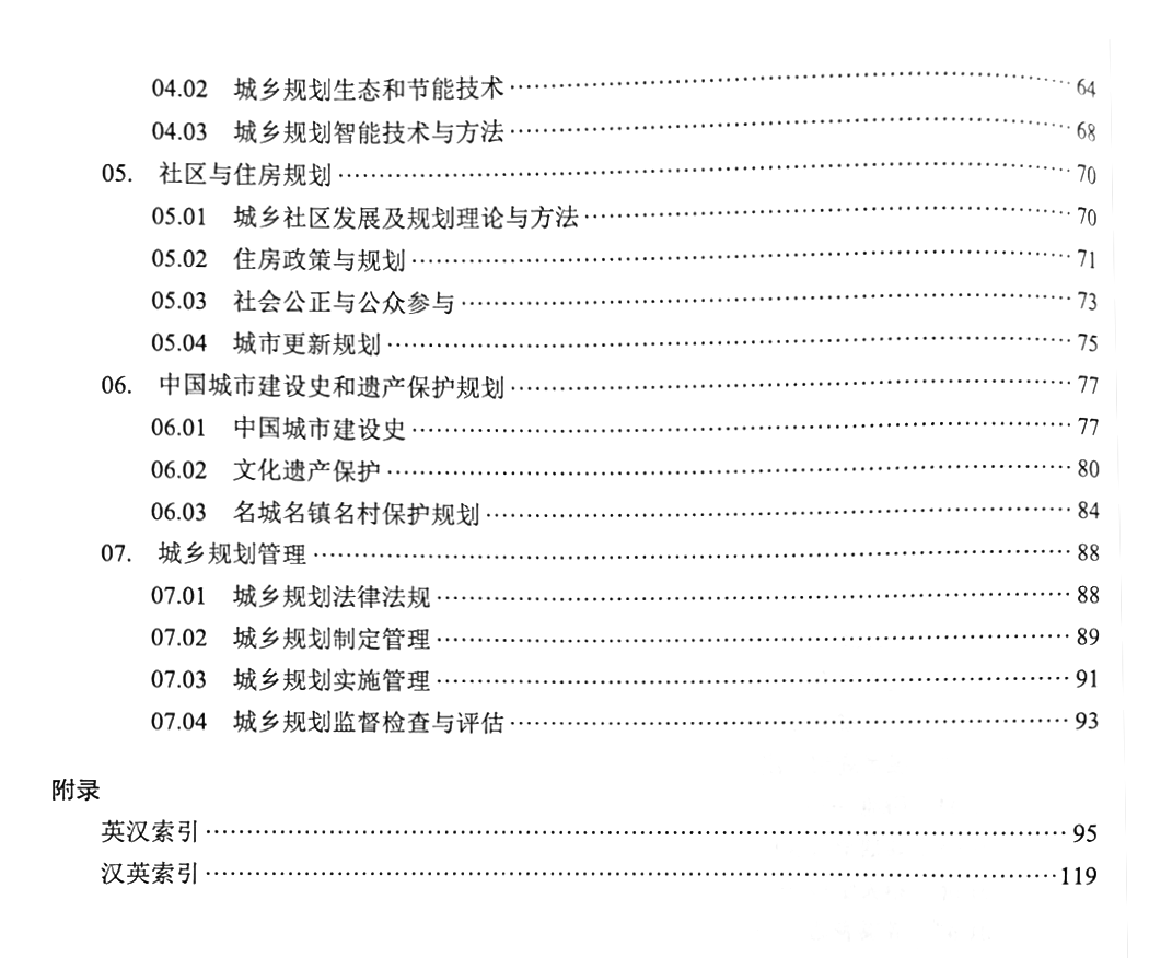 7章1460条词目,城乡规划学名词正式公布! 7章1460条词目,城乡规划学名词正式公布!