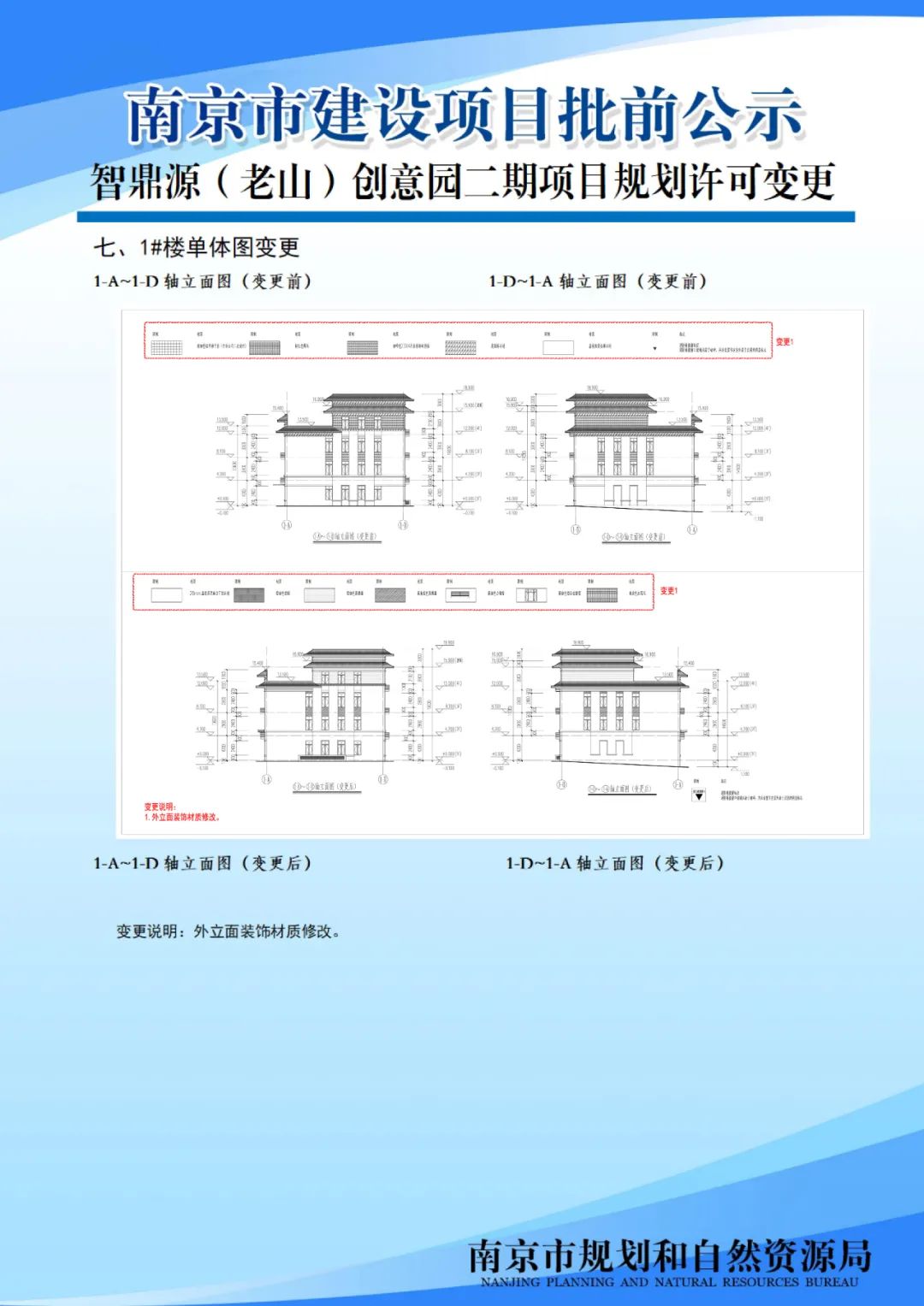 浦口区2020G100地块项目规划设计方案批前公示