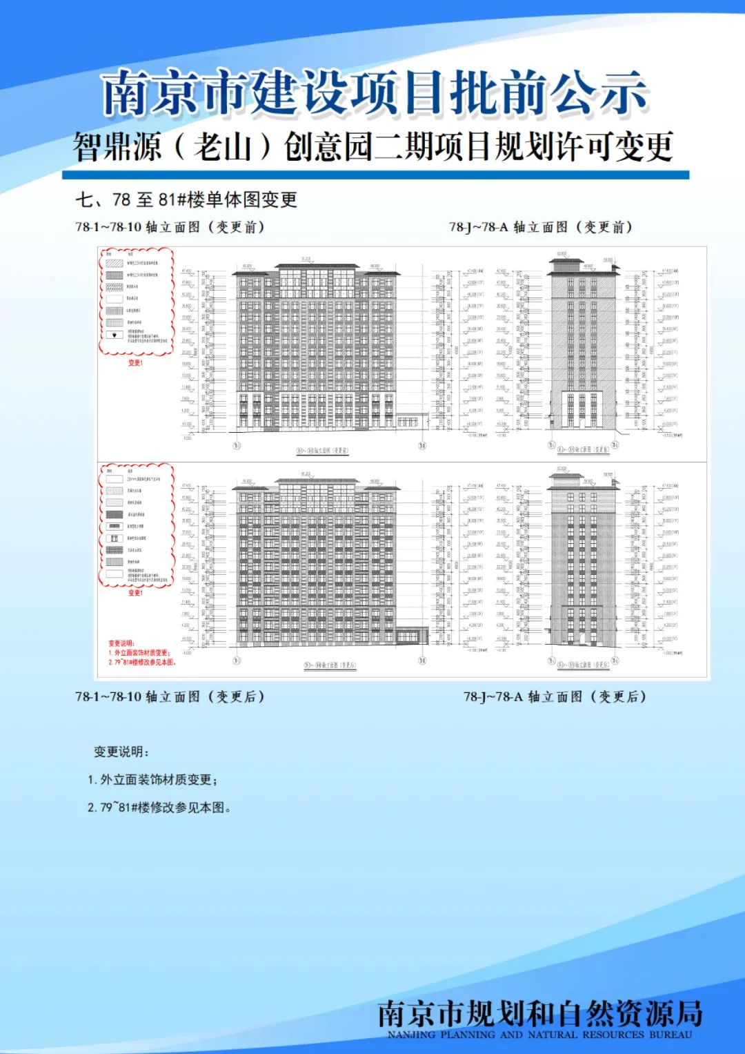 浦口区2020G100地块项目规划设计方案批前公示