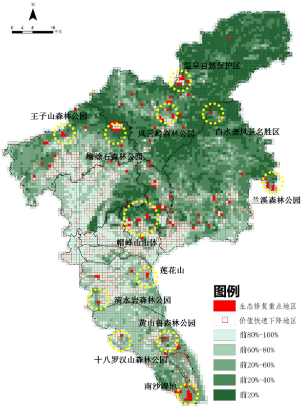 广州市生态空间评估方法与格局构建