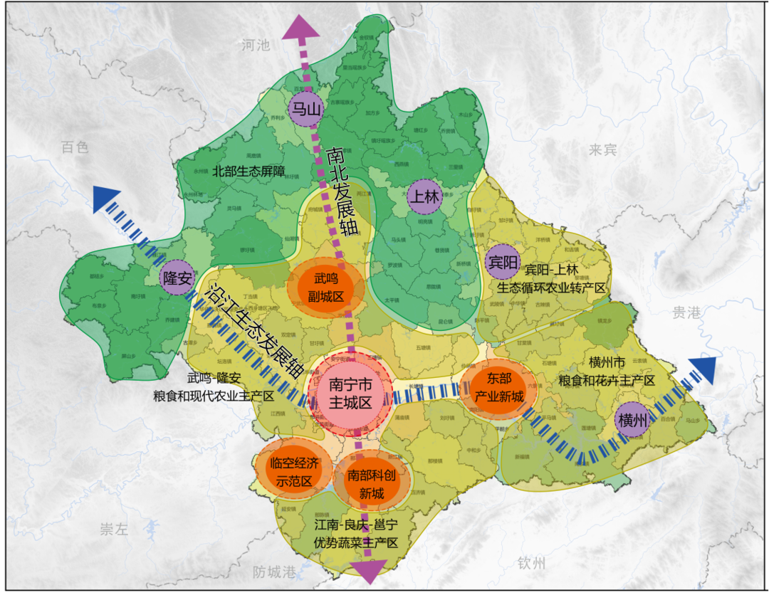 市级国土空间总体规划中主体功能区细化与传导思路探索——基于南宁市的实践与思考