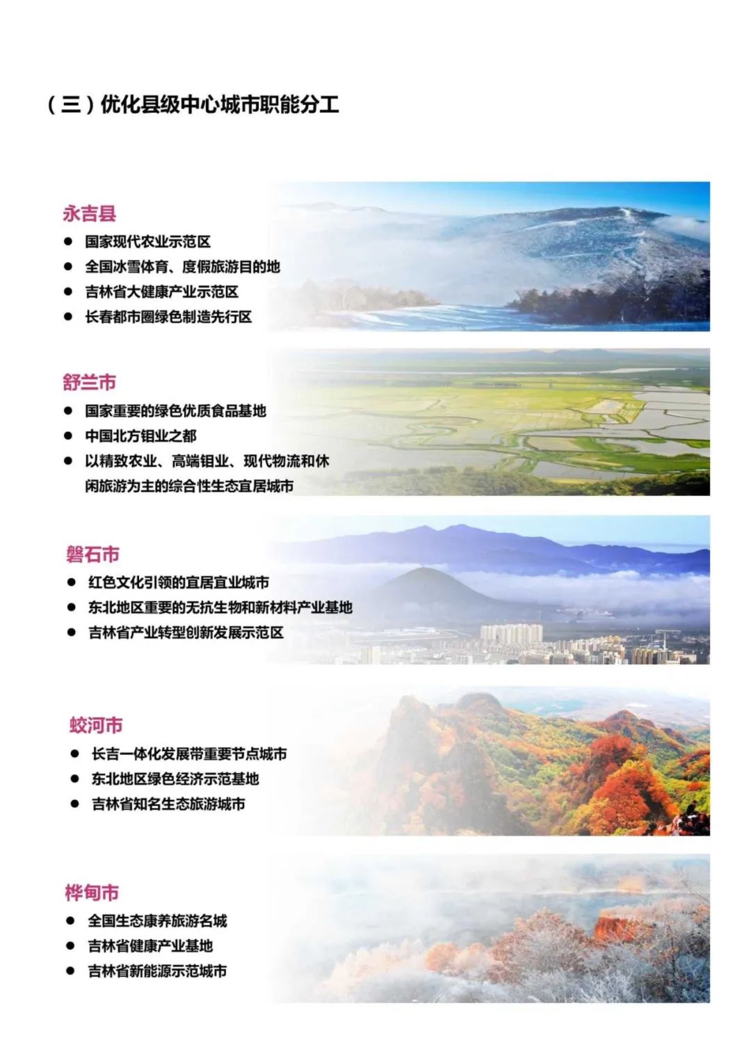 规划公示：吉林市国土空间总体规划（2021-2035）（草案）公众征求意见版