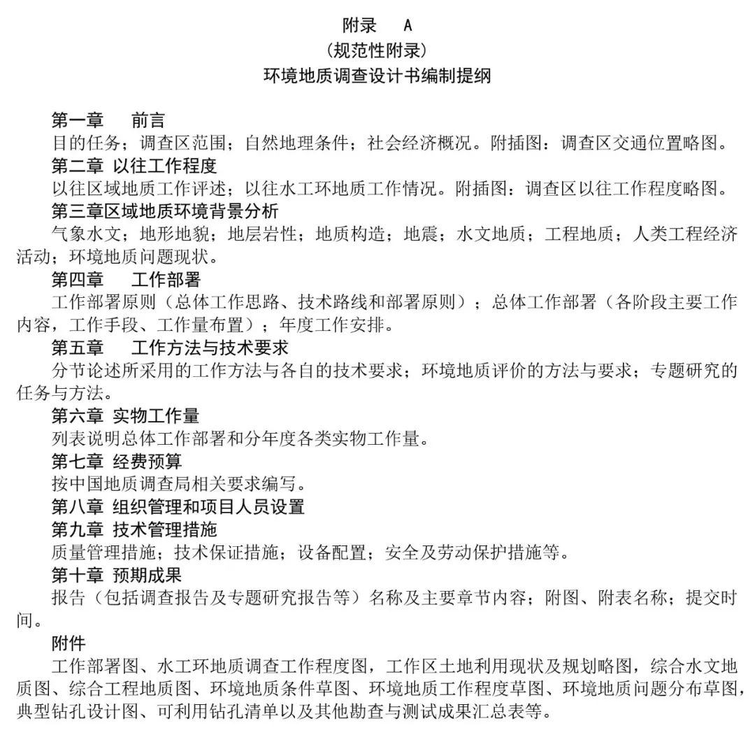 《环境地质调查规范（1∶50000）》征求意见进行中