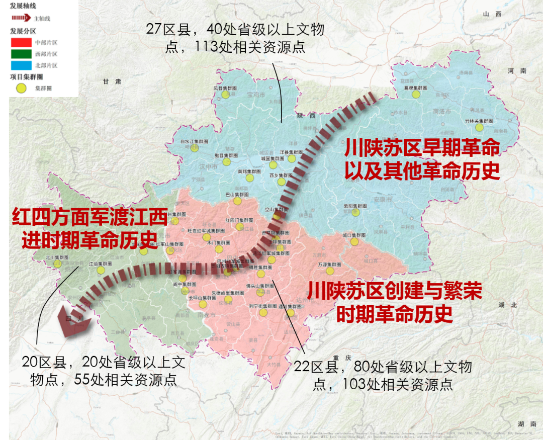 革命文物片区保护管理利用规划模式探索——以川陕片区为例 革命文物片区保护管理利用规划模式探索——以川陕片区为例