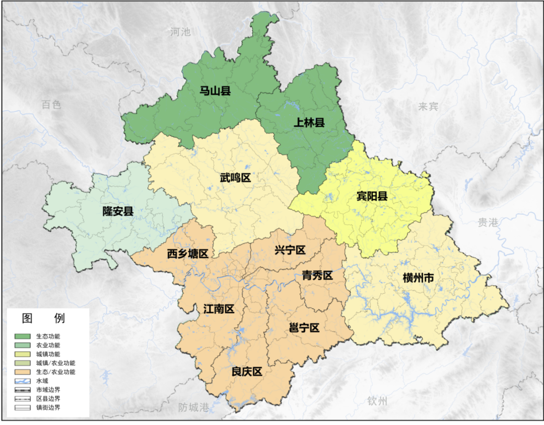 市级国土空间总体规划中主体功能区细化与传导思路探索——基于南宁市的实践与思考