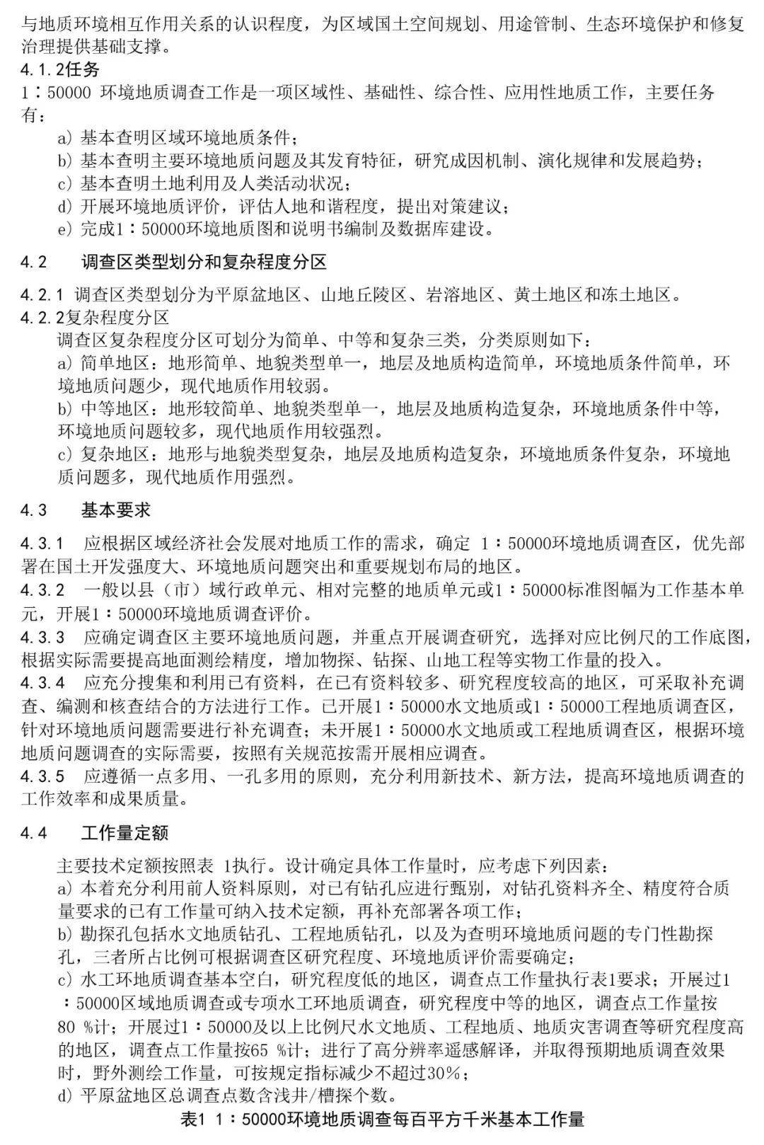 《环境地质调查规范（1∶50000）》征求意见进行中