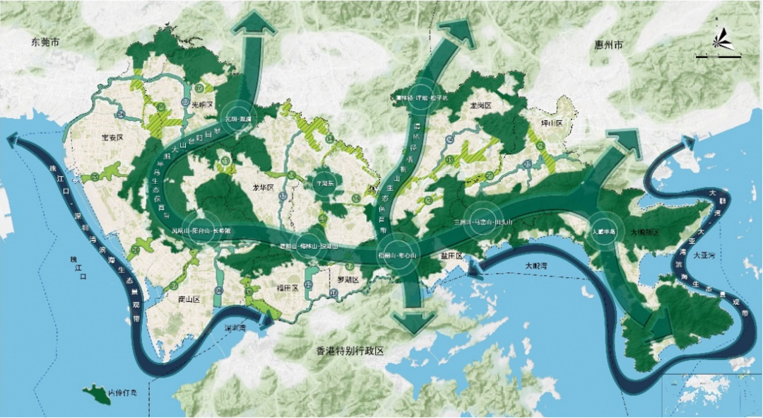 构建人与自然和谐共生的城市生态安全格局——以深圳为例