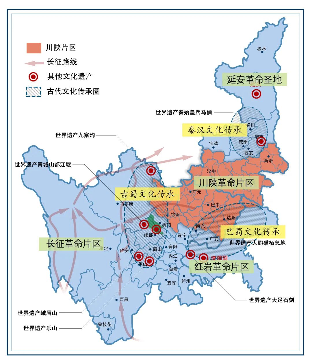 革命文物片区保护管理利用规划模式探索——以川陕片区为例 革命文物片区保护管理利用规划模式探索——以川陕片区为例