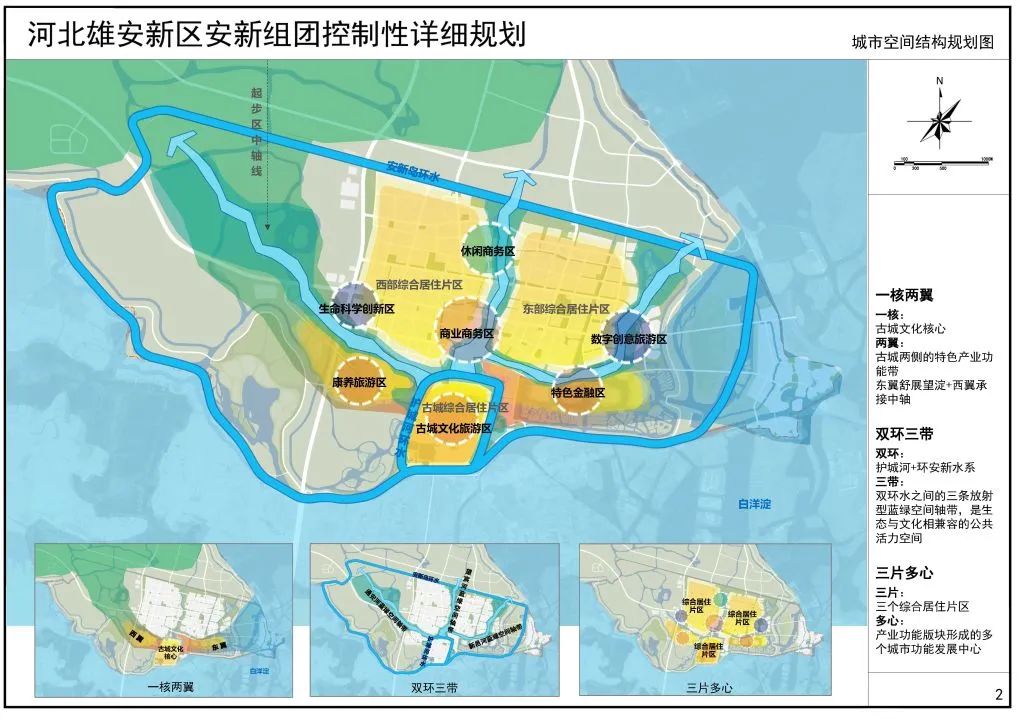 学习参考：雄安新区安新组团控制性详细规划