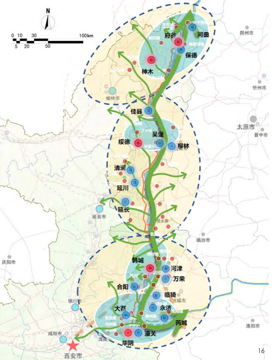 面向大尺度线性战略区域的国土空间规划——陕西沿黄生态城镇带规划设计探索