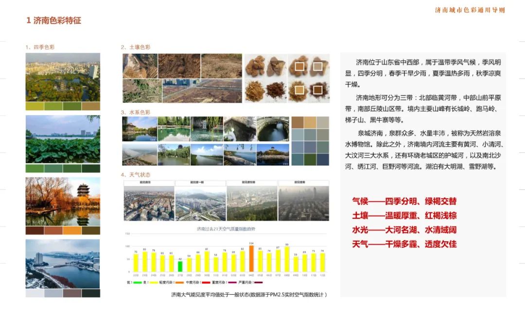 色彩规划：济南城市色彩通用导则（公众版）发布