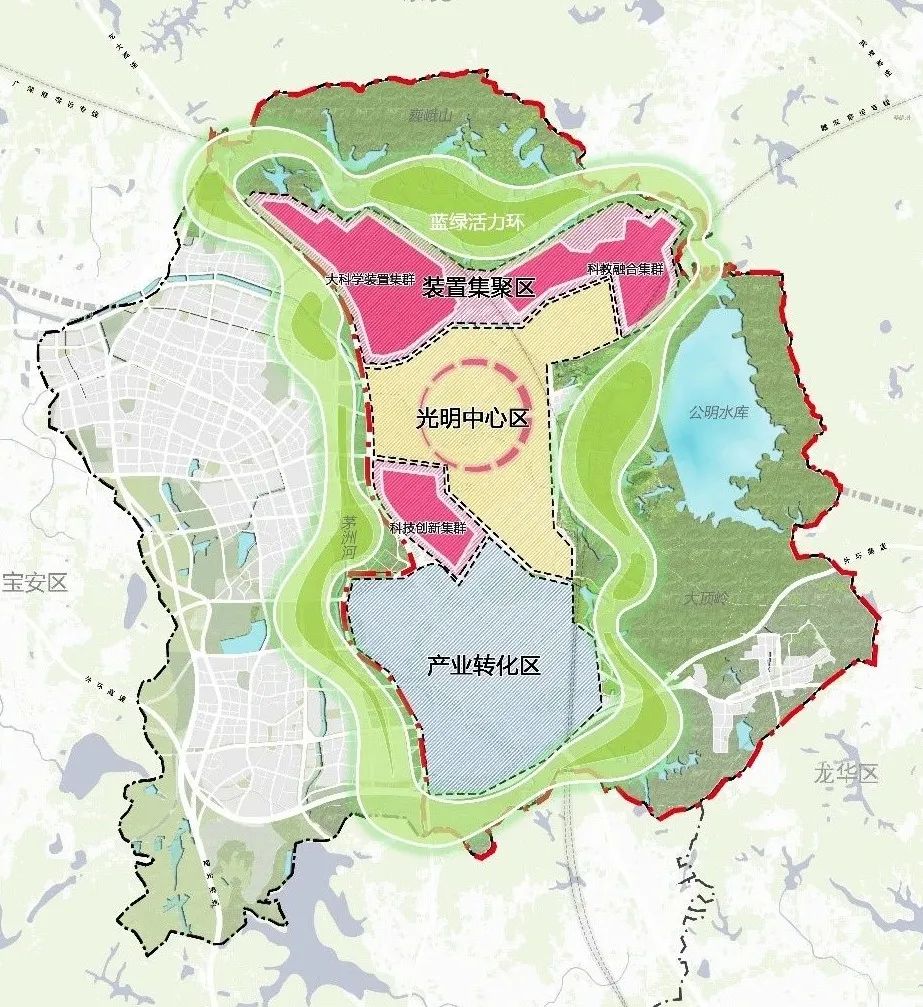 深圳新远见：光明科学城中心区设计