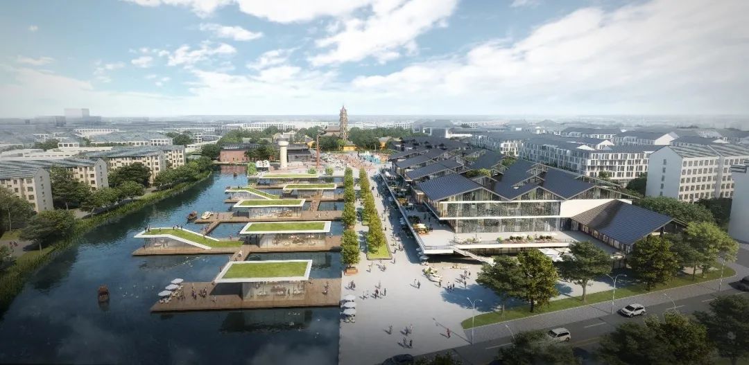 清华同衡联合体中标嘉兴市《海盐古城复兴城市设计及重点片区建筑概念设计》国际方案征集 清华同衡联合体中标嘉兴市《海盐古城复兴城市设计及重点片区建筑概念设计》国际方案征集
