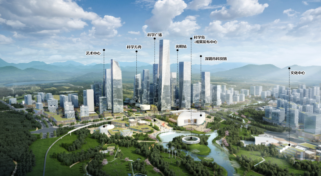 深圳新远见：光明科学城中心区设计