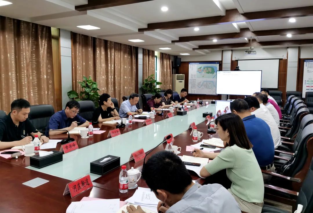 省自然资源厅调研钱塘区全域土地综合整治与生态修复工作