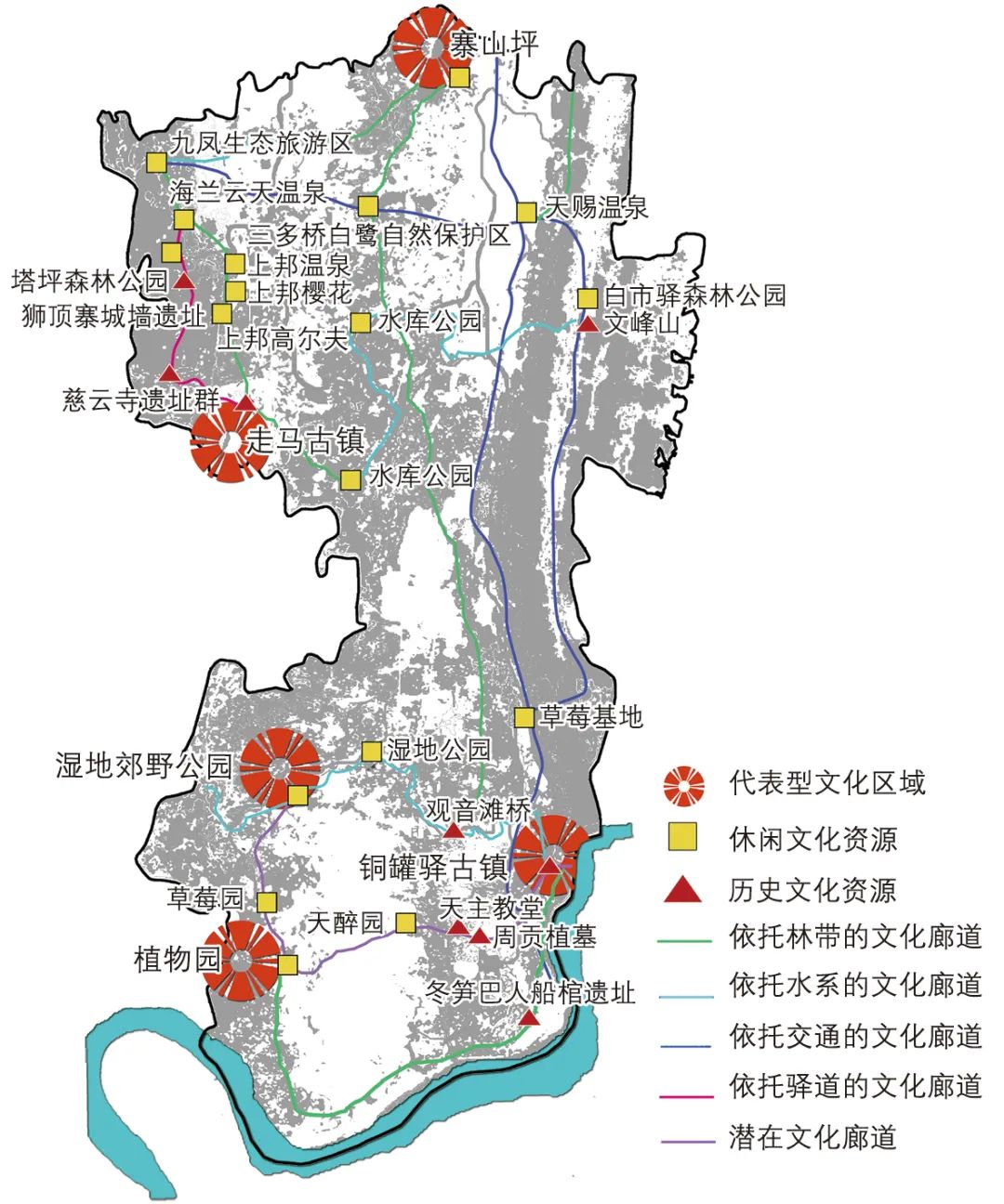 【文章导读】生态文明视角下山地城市绿色基础设施规划研究——以重庆市九龙坡区新城为例