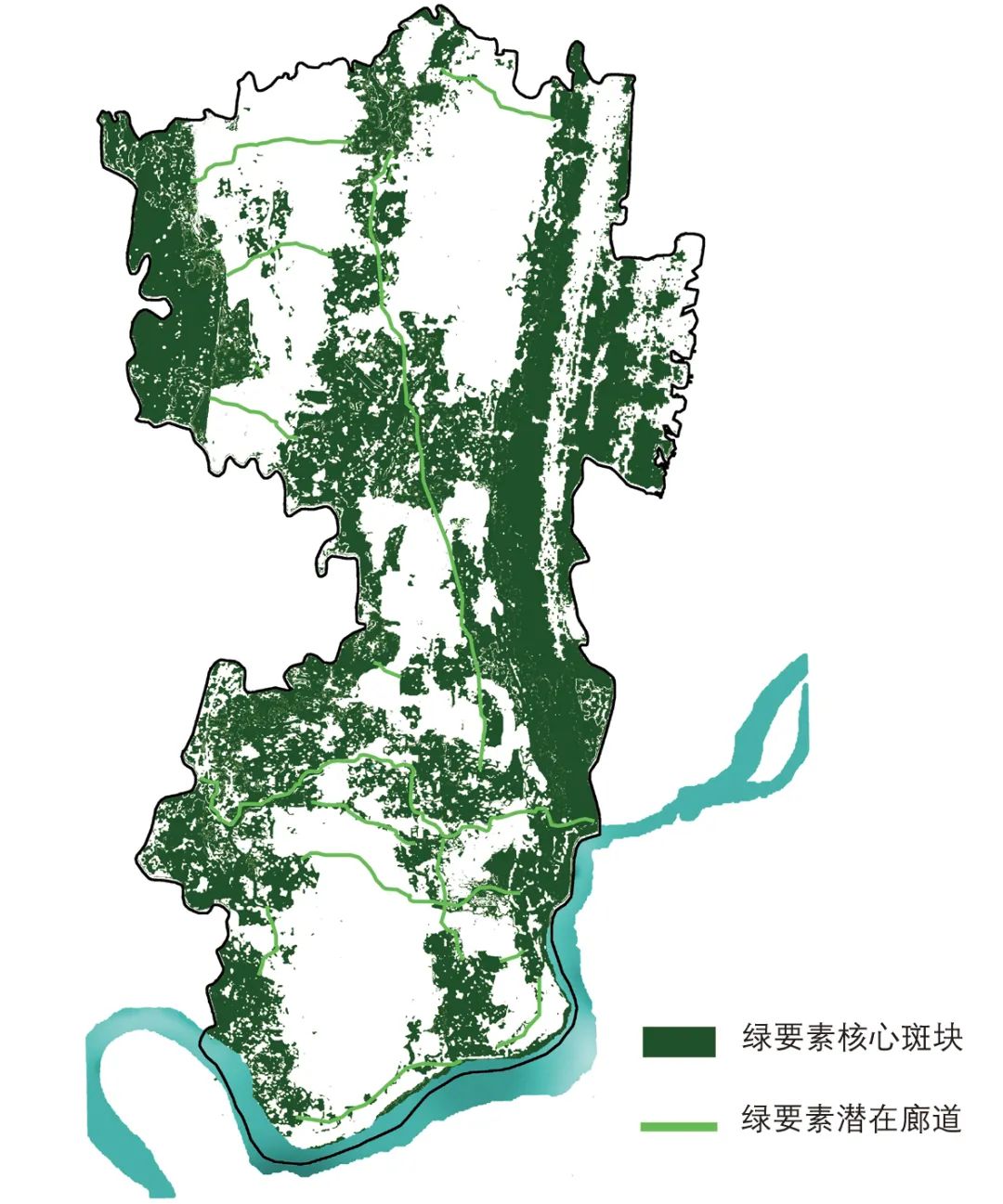 【文章导读】生态文明视角下山地城市绿色基础设施规划研究——以重庆市九龙坡区新城为例