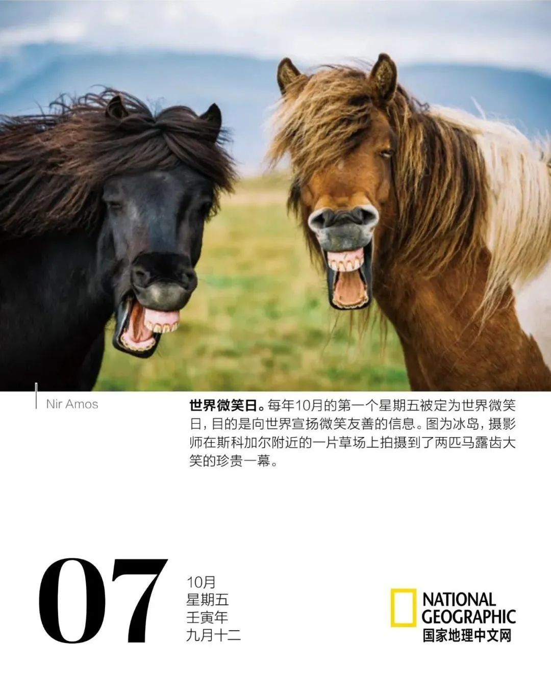 2022《国家地理》日历：世界之美，近在眼前