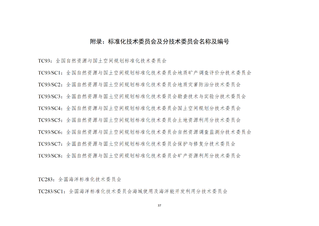 自然资源部办公厅关于印发2021年度自然资源标准制修订工作计划的通知